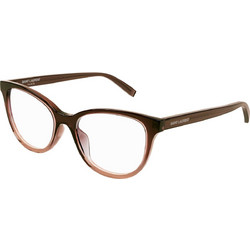 Saint Laurent SL504 004 Γυναικείος Σκελετός Γυαλιών Οράσεως Κοκάλινος Καφέ