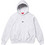 Supreme Micro Logo Ανδρικό Φούτερ με Κουκούλα & Τσέπες Γκρι FW24SW63