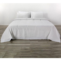 WhiteEgg Σετ Σεντόνια Μονά Microfiber 170x260 BA155 White