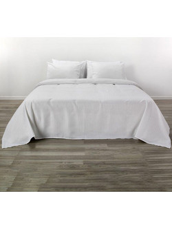 WhiteEgg Σετ Σεντόνια Μονά Microfiber 170x260 BA155 White
