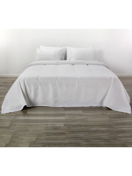 WhiteEgg Σετ Σεντόνια Μονά Microfiber 170x260 BA155 White