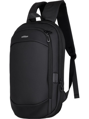 Addison 316015 Αδιάβροχο Backpack Laptop 15.6" Black