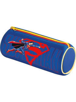 Maped Superman Κασετίνα Βαρελάκι Μπλε 934833