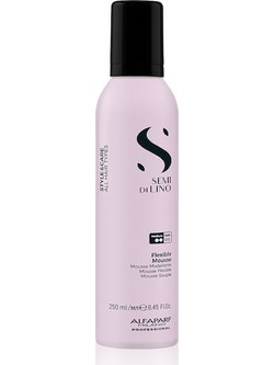 Alfaparf Milano Semi Di Lino Style & Care Flexible Αφρός Μαλλιών Δυνατό Κράτημα 250ml