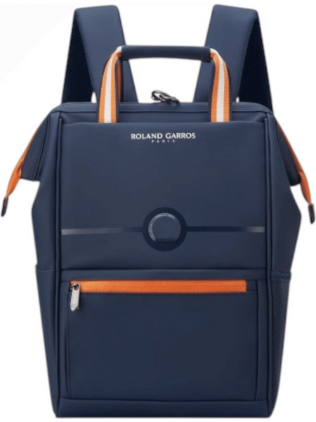 Delsey x Roland Garros 163261072RG Αδιάβροχο Σακίδιο Πλάτης Αντικλεπτικό 24lt Navy Μπλε