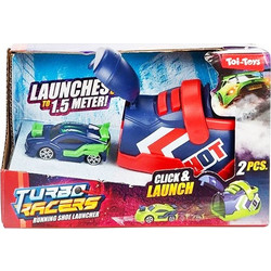 Toi-Toys Turbo Racers Αυτοκίνητο με Εκτοξευτή Κόκκινο