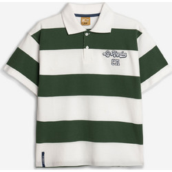 Funky Παιδικό Polo Κοντομάνικο Λευκό Πράσινο 125-189101-1