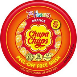 7th Heaven Chupa Chups Orange Peel-Off Κρεμώδης Μάσκα Προσώπου για Ενυδάτωση & Καταπράυνση 8ml