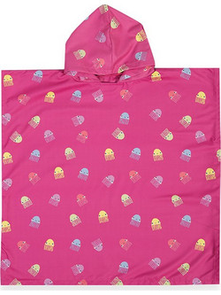 Nef-Nef Jelly Team Παιδικό Πόντσο Θαλάσσης Microfiber Φούξια 65x65cm