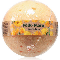 Folk & Flora Calendula Bath Bomb 130gr