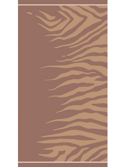 Melinen Tiger Πετσέτα Θαλάσσης Καφέ 86x160cm 20004878