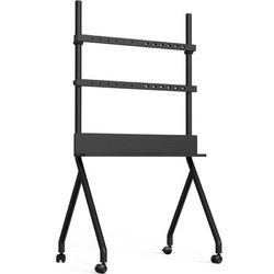 Gembird Floor Stand Βάση Τηλεόρασης Δαπέδου Τροχήλατη 55"-86" έως 40kg
