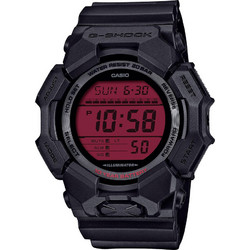 Casio G-Shock Ψηφιακό Ανδρικό Ρολόι Χρονογράφος με Μαύρο Καουτσούκ Λουράκι GD-010BBR-1ER
