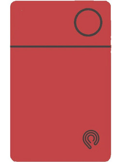 Hyperloq NeoCard Anti-Lost Tracker Apple Find My Red 1 Pack
