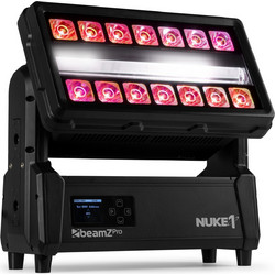 Beamz Pro NUKE1 Φωτορυθμικό Strobe Light Beam LED DMX με Ρομποτική Κεφαλή RGBW