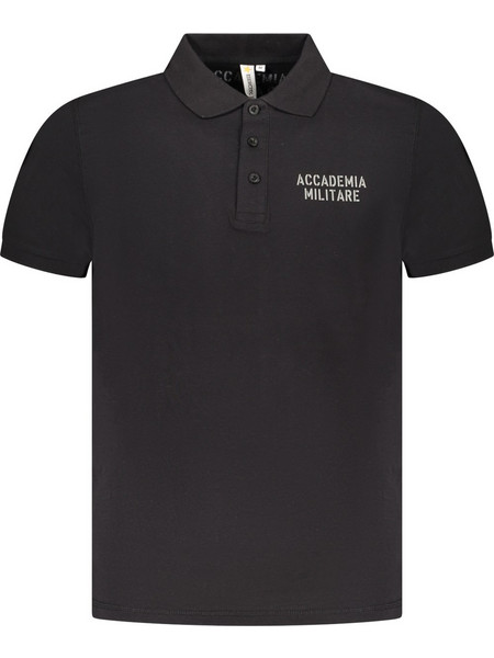 Accademia Militare Ανδρική Μπλούζα Polo Κοντομάνικη Μαύρη S5S633-5584-002