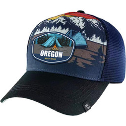 Pentagon Ανδρικό Καπέλο Jockey με Δίχτυ Snapback Υφασμάτινο Navy Μπλε K13062-CA