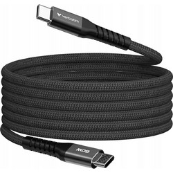Verbatim Sync&Charge Braided USB-C to USB-C 60W 1.2m Black 31859