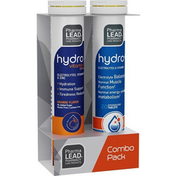 Pharmalead Hydro Vitamin C & Zinc 20s + Electrolytes 20 Αναβράζοντα Δισκία