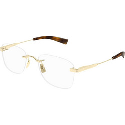 Saint Laurent SL744 002 Ανδρικός Σκελετός Γυαλιών Οράσεως Μεταλλικός Χρυσός