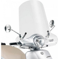 Givi 293A Ζελατίνα Μηχανής για Sym Fiddle II 50 / 125 '09-14 / II 50 / 125 '15-'24 500x630mm GIVSYMZEL04