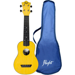 Flight TUS35 Travel Soprano Yellow with Bag