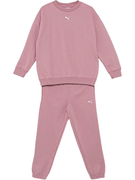 Puma Παιδικό Σετ Φόρμας Ροζ 689727-65