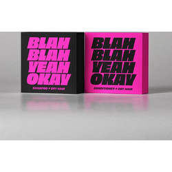 Blah Blah Yeah Okay Dry Σετ Περιποίησης Μαλλιών Conditioner 80gr + Σαμπουάν 80gr