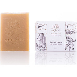 Naucrate Goat Milk & Myrrh Χειροποίητο Σαπούνι 110gr