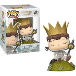 Funko Pop! Books Where The Wild Things Are 45 Max with Scepter
