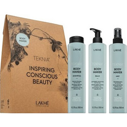 Lakme Body Maker Σετ Περιποίησης Μαλλιών Conditioner 100ml + Spray 100ml + Σαμπουάν 100ml