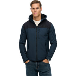 Superdry Ανδρικό Μπουφάν Χειμωνιάτικο Softshell Navy Μπλε M5012254A-H1E