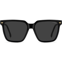 Carrera CA3069/S 807IR Γυναικεία Γυαλιά Ηλίου Τετράγωνα Κοκάλινα Μαύρα με Μαύρο Φακό