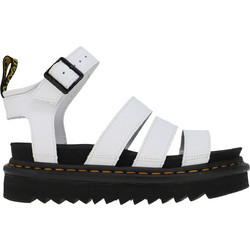 Dr. Martens Blaire Hydro Καλοκαιρινές Γυναικείες Πλατφόρμες Χαμηλές Λευκές 25768100