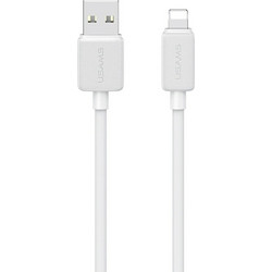 Usams US-SJ694 USB-A to Lightning Cable 2m White 6958444909455