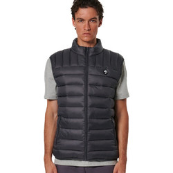 Body Action Αμάνικο Ανδρικό Μπουφάν Puffer Ανθρακί 073534-01