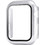 Sonique Πλαστική Θήκη Tempered Glass για Apple Watch 10 42mm Ασημί
