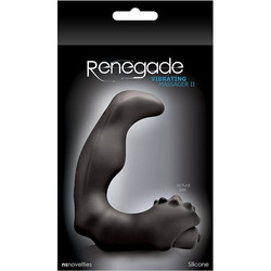 NS Novelties Renegade Vibrating Massager II Πρωκτικός Δονητής 9cm Μαύρος