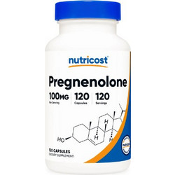 Nutricost Pregnenolone 100mg 120 Κάψουλες