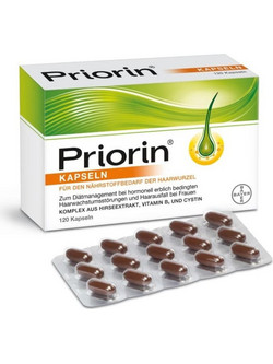 Priorin Συμπλήρωμα Διατροφής κατά της Τριχόπτωσης 120τμχ