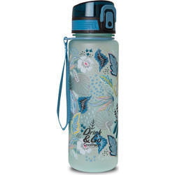 CoolPack Nature Παιδικό Παγούρι Πλαστικό Πετρόλ 600ml