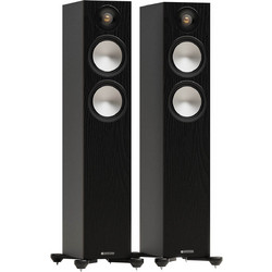 Monitor Audio Bronze 300 7G Ζεύγος Ηχείων Hi-Fi Δαπέδου 150W 2.5 Δρόμων Black