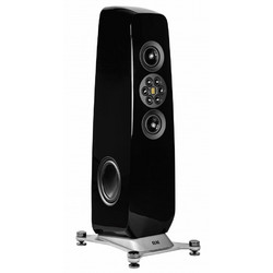 Elac Concentro M807 Ζεύγος Ηχείων Hi-Fi Δαπέδου 300W 4 Δρόμων Black