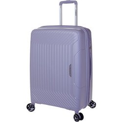 Diplomat TD8001 Βαλίτσα Μεσαία 64x44x28cm με 4 Ρόδες Λιλά