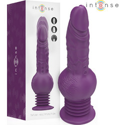 Intense Tatum Vibrator Ρεαλιστικός Δονητής 24cm Μωβ