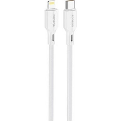 Foneng XS11 USB-C to Lightning Cable 30W 1m White 6970462516491