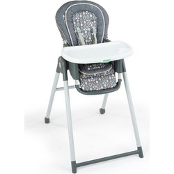 Ingenuity Proper Positioner 7-in-1 Αναδιπλούμενο Καρεκλάκι Φαγητού με Ρόδες Γκρι