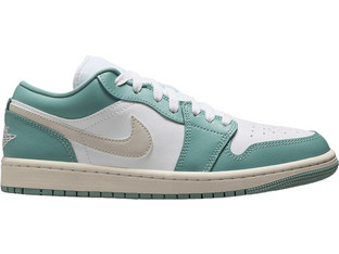 Jordan Air 1 Low Γυναικεία Sneakers Λευκά Βεραμάν DC0774-138