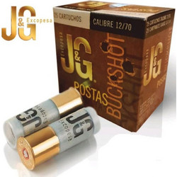J&G Nobel Espana Φυσίγγια Δράμια 12Cal 70mm 9βολα 34gr 25τμχ