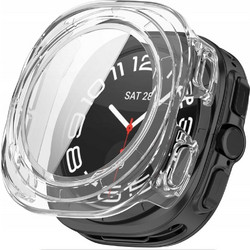 Tech-Protect Defense Πλαστική Θήκη Tempered Glass για Samsung Galaxy Watch Ultra 47mm Διαφανής